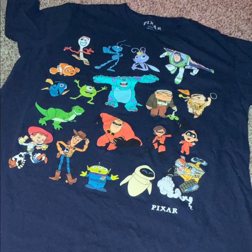 Disney Pixar Character Graphic T-Shirt (M) - EUC (unisex)